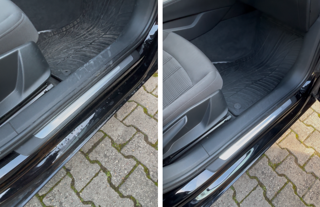 Vorher Nachher Reinigung